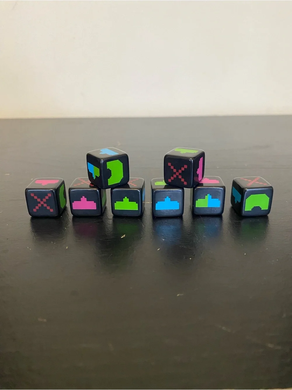 Turn One Gaming Supplies Space Invaders Dice Game ~ 8 Attack Dice ONLY